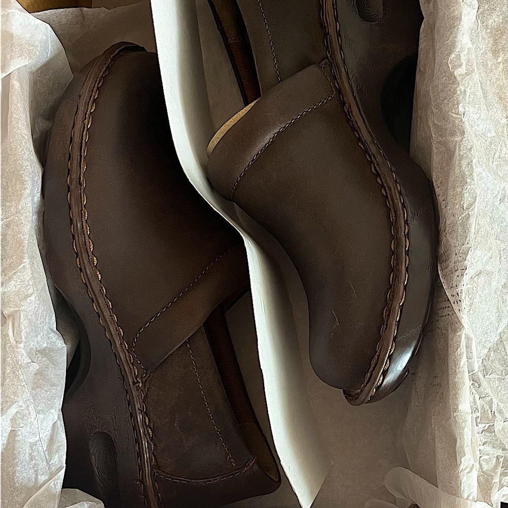 Brown Clogs